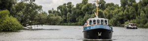 Varen door de biesbosch